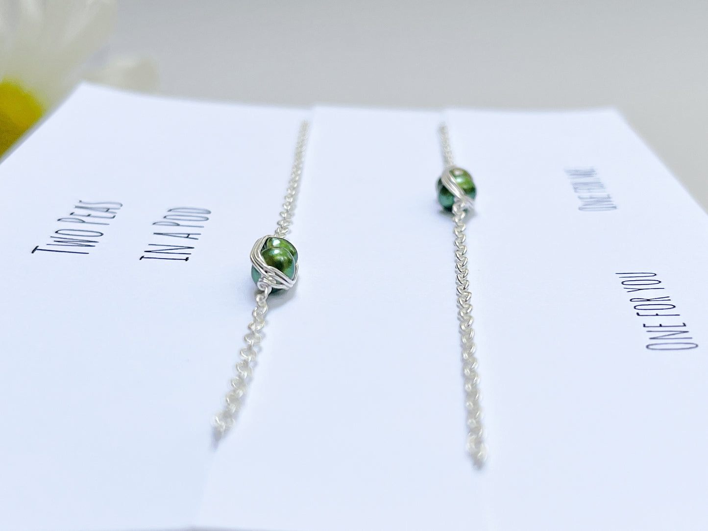 Two Peas in a Pod Pearl Bracelets (Set of 2)