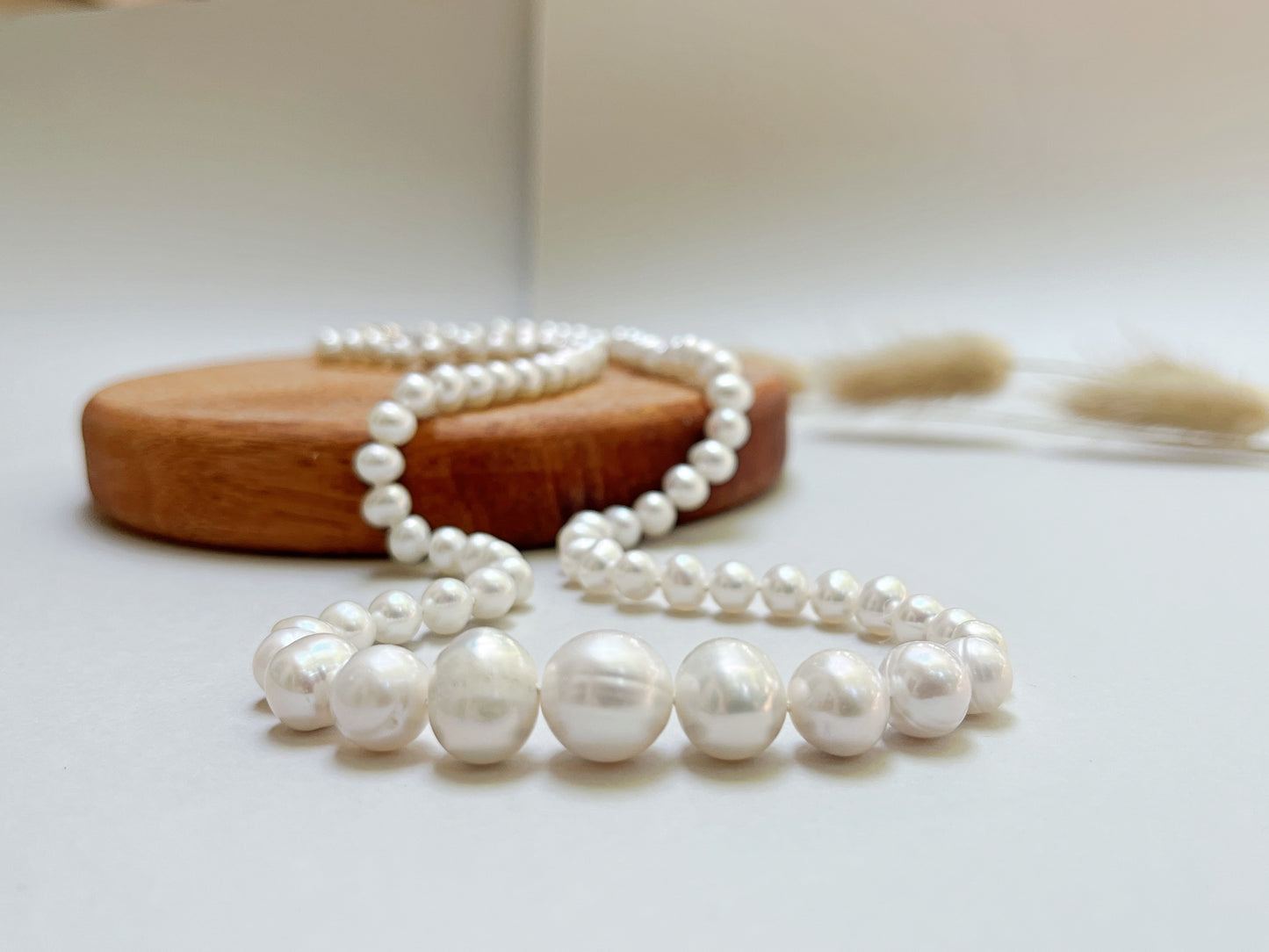 Graduated Freshwater Pearl Necklace