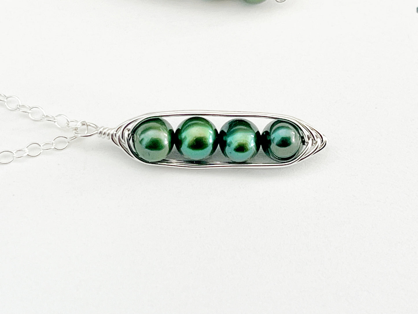 Four Peas in a Pod Friendship Necklace (Set of 4)