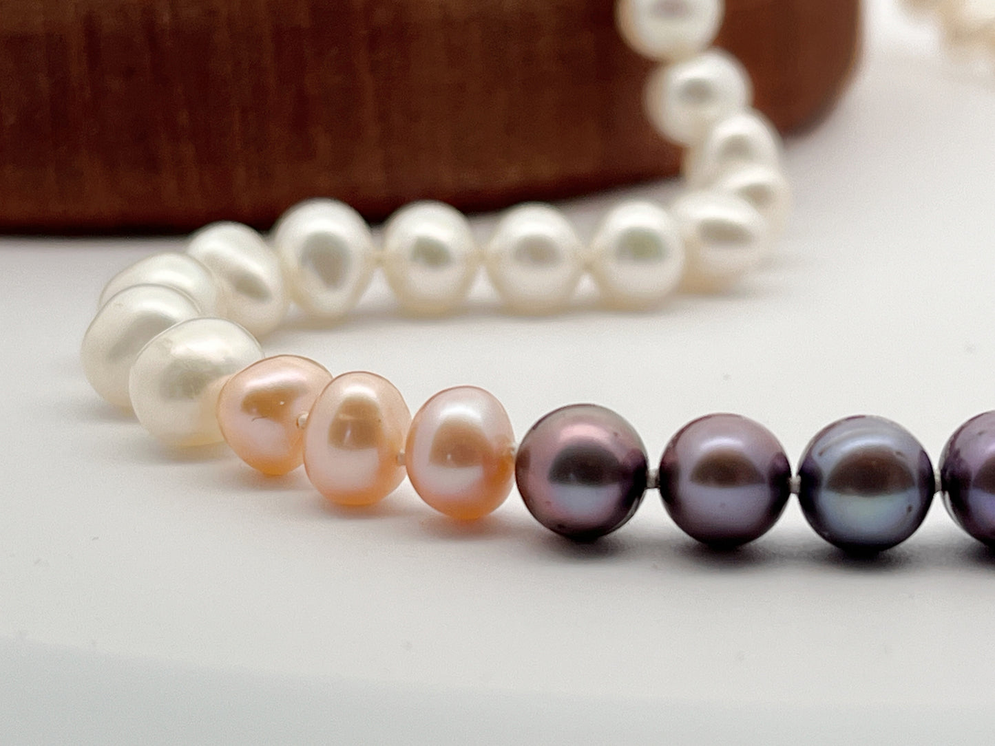 Ombre Pearl Necklace