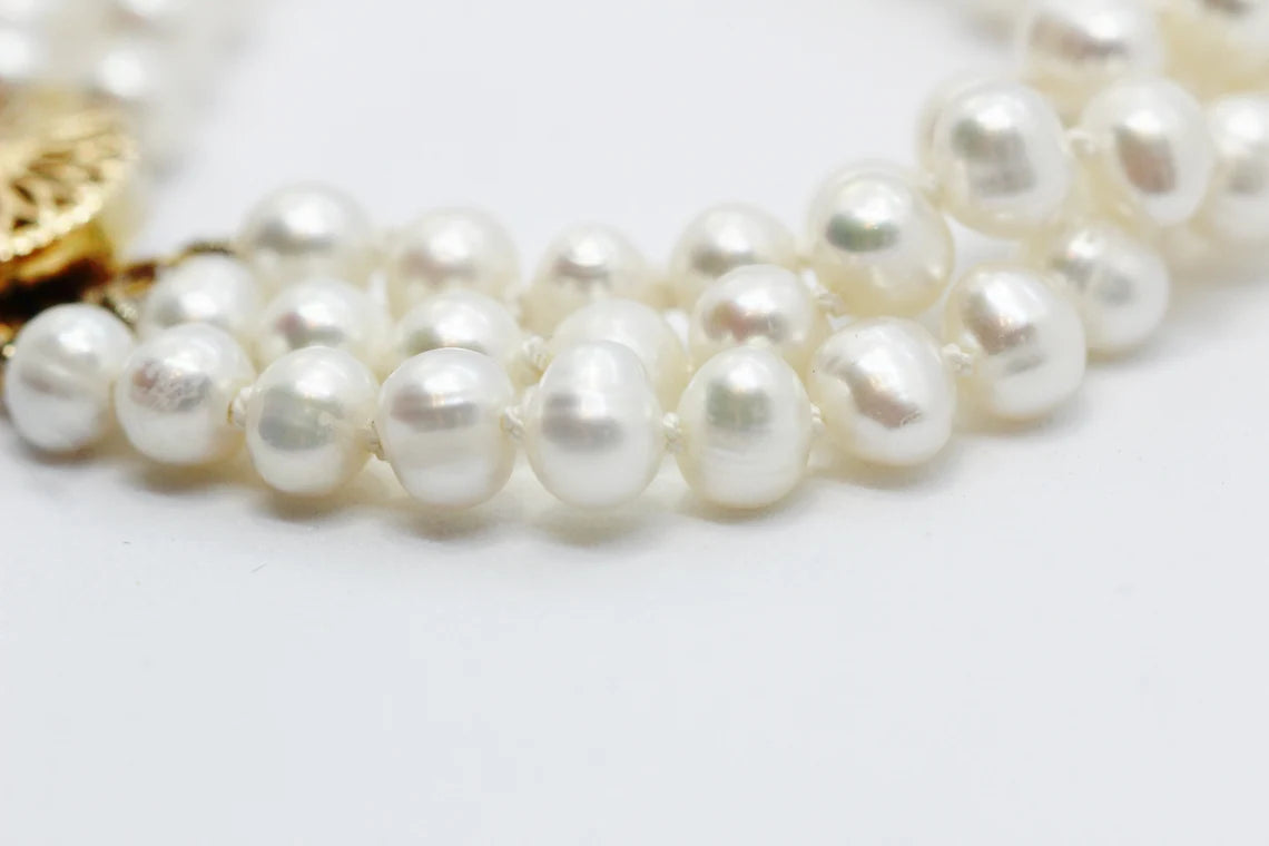 Three Strand Pearl Bracelet