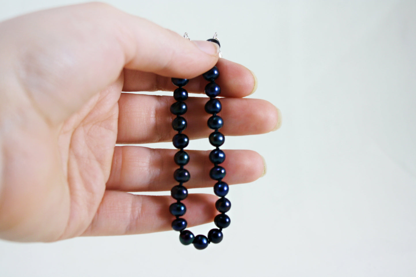 Midnight Black Pearl Bracelet