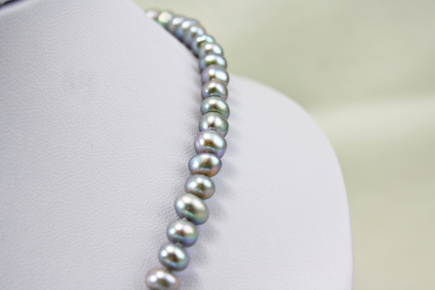 Grey Freshwater Pearl Necklace
