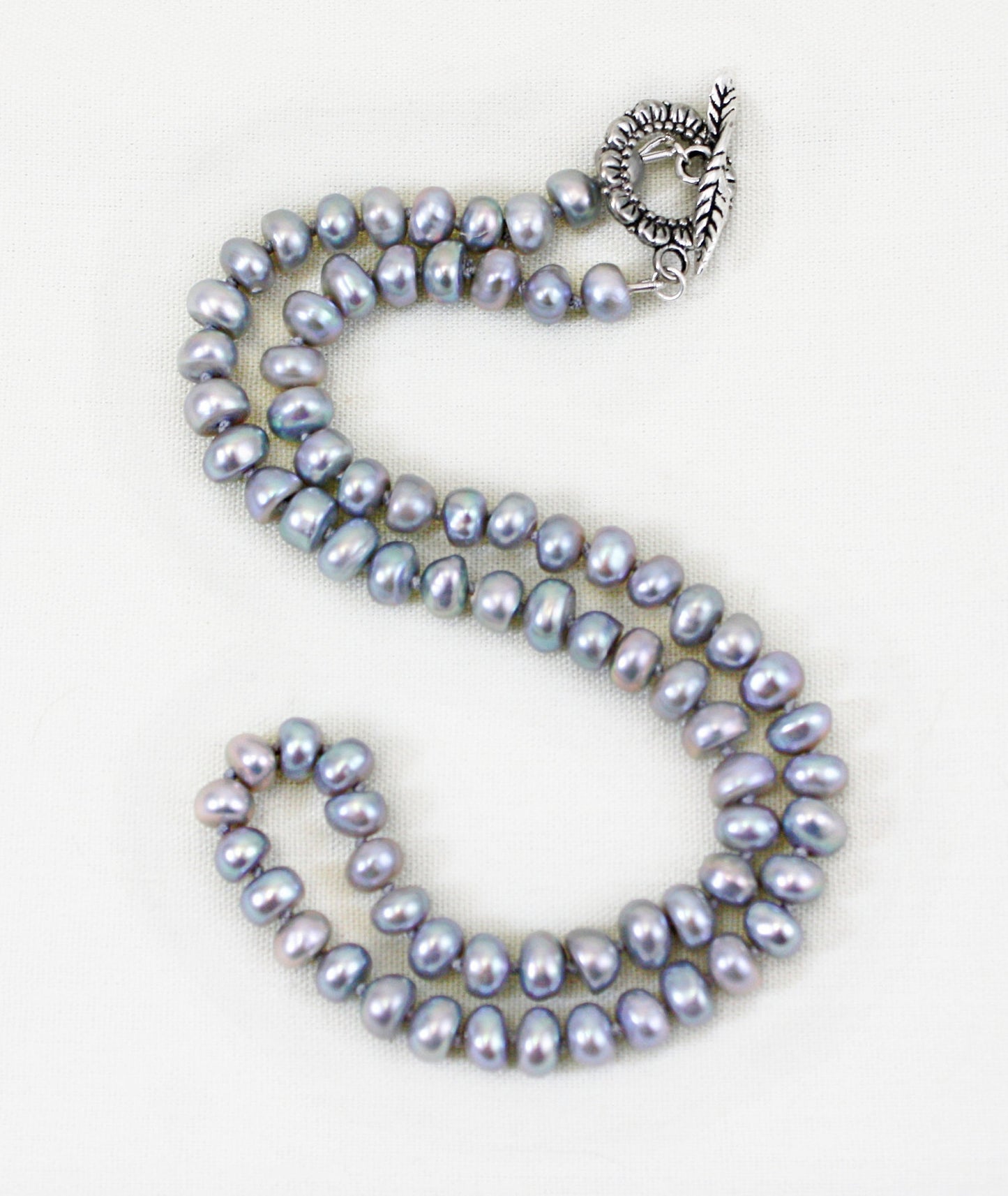 Grey Freshwater Pearl Necklace
