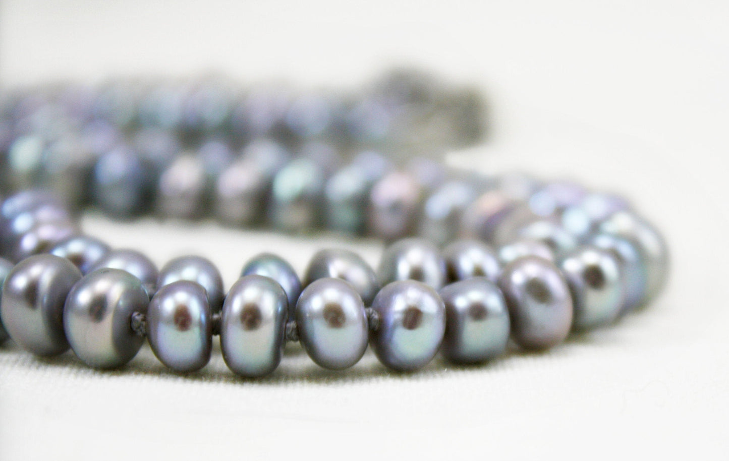 Grey Freshwater Pearl Necklace