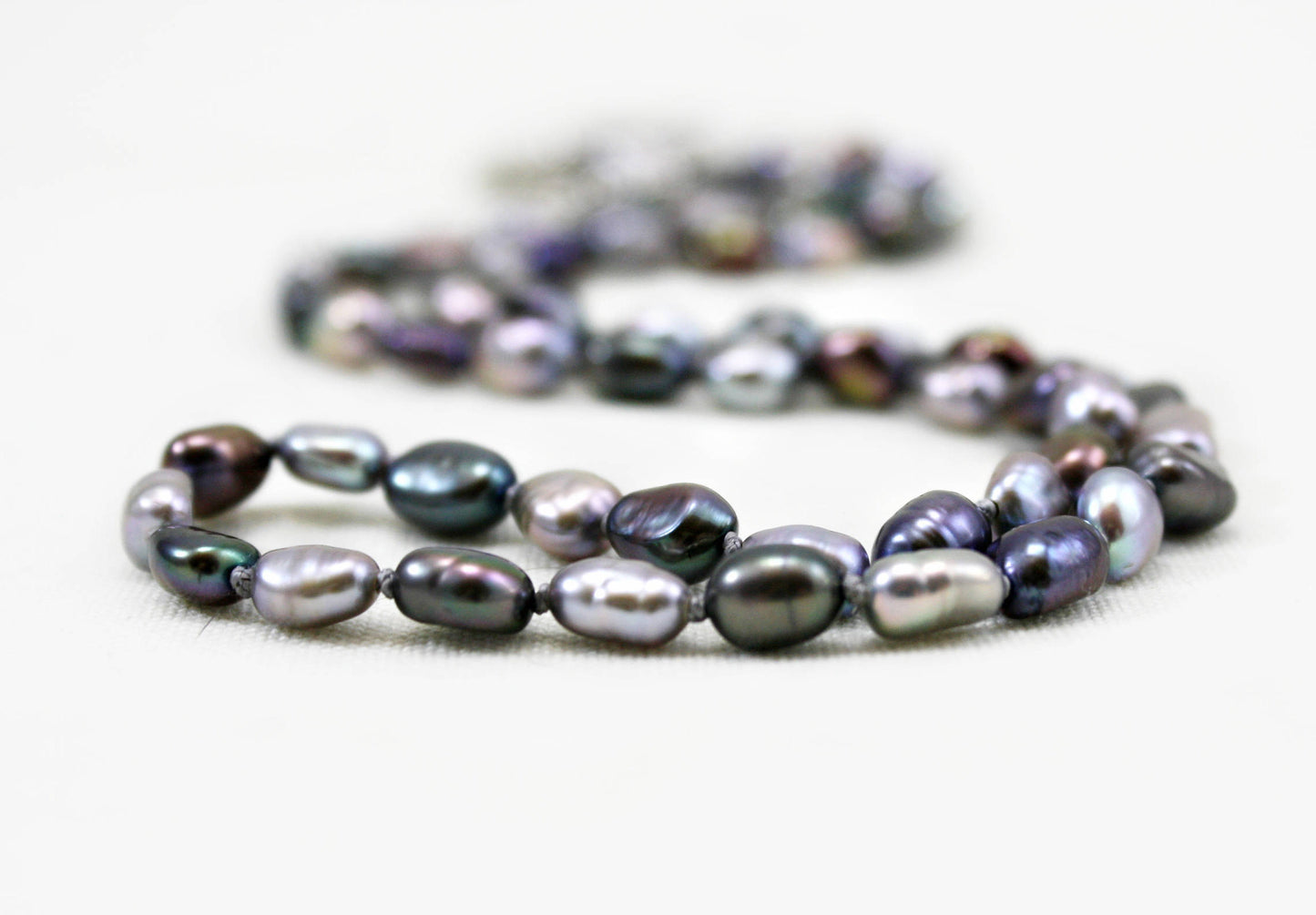 Multicolor Elegant Freshwater Pearl Necklace | The Pearled Squirrel