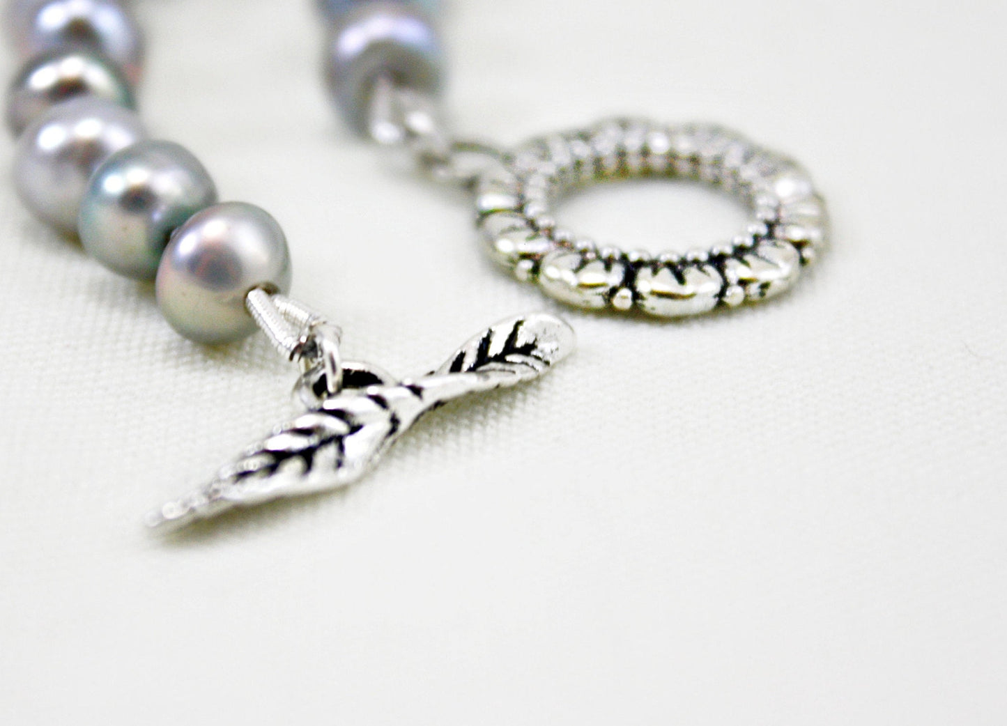 Grey Freshwater Pearl Necklace