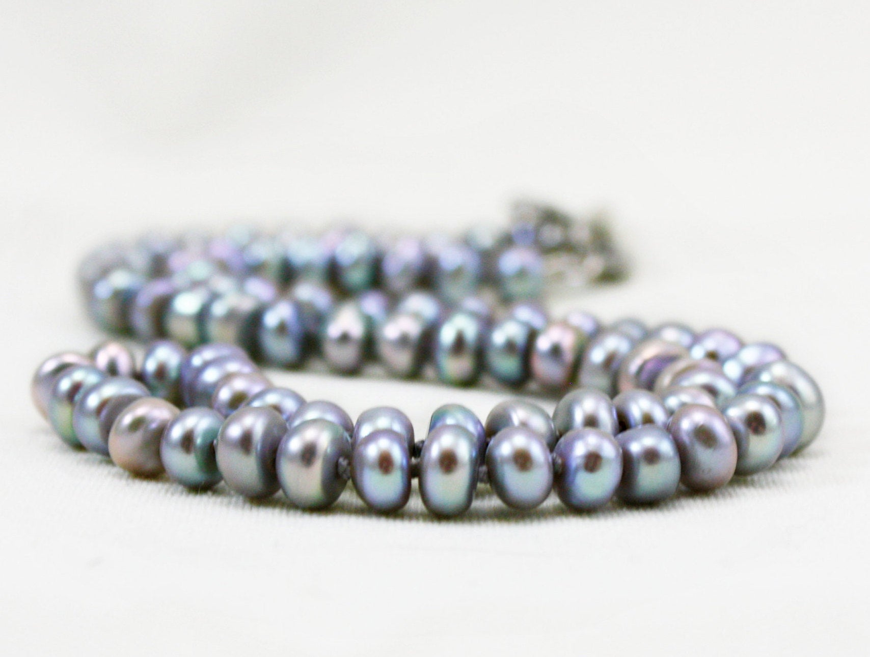 Grey Freshwater Pearl Necklace Grey Freshwater Pearl Necklace