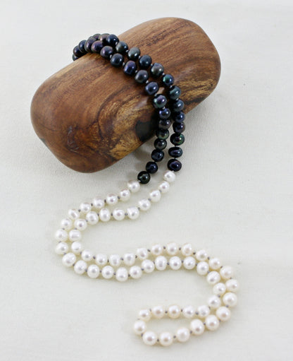 Colorblock Freshwater Pearl Necklace