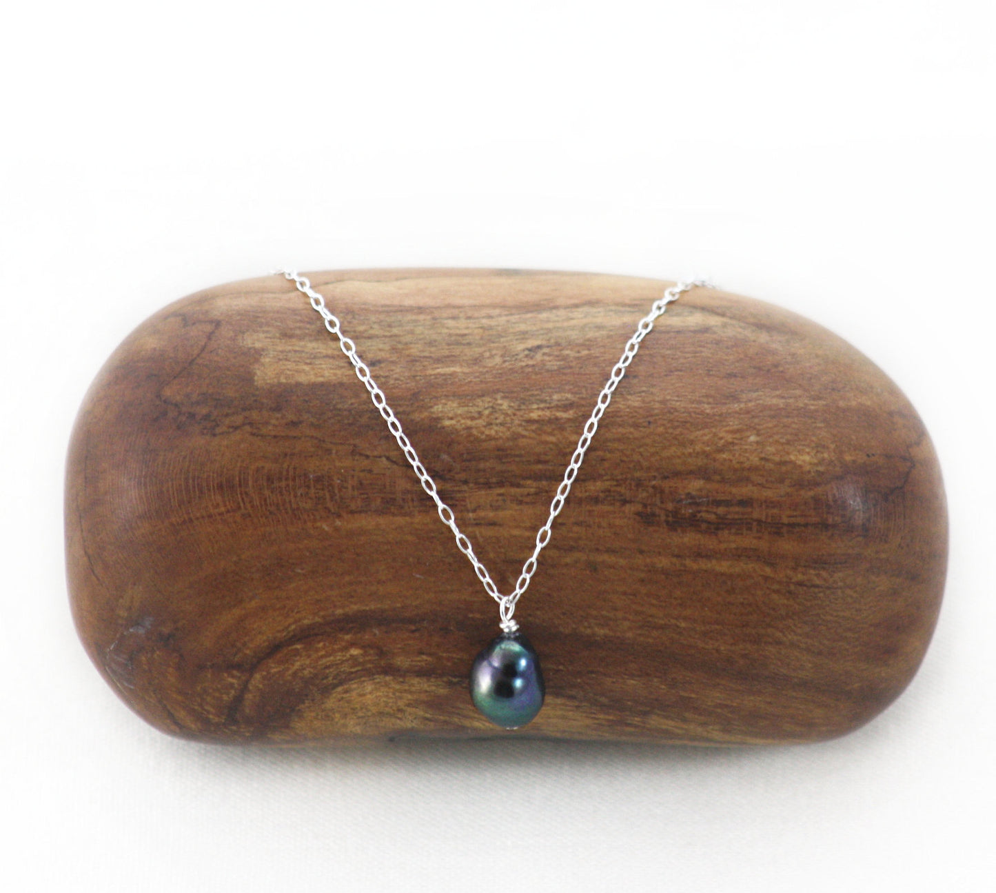 Midnight Black Pearl Pendant