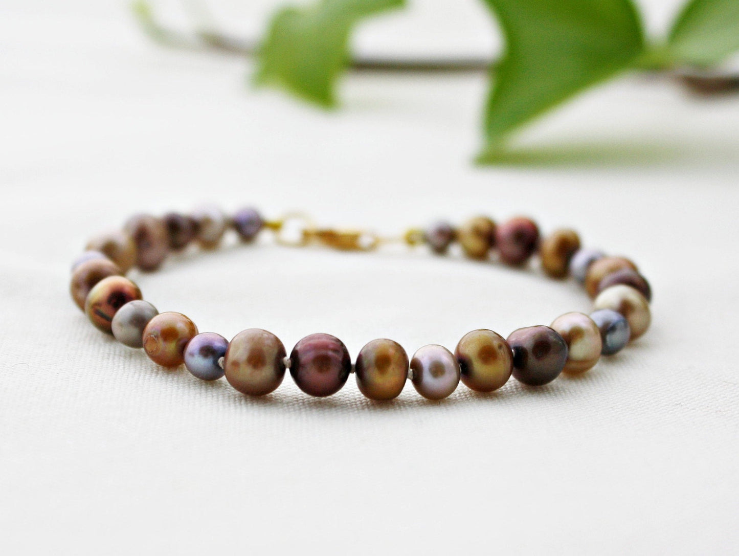 Boho Multicolor Pearl Bracelet