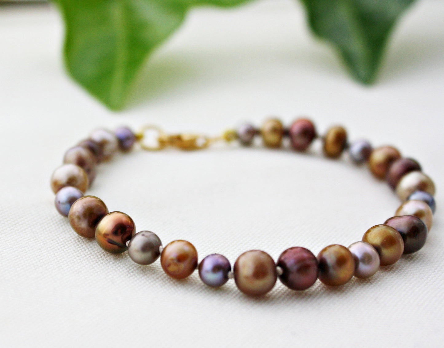 Boho Multicolor Pearl Bracelet