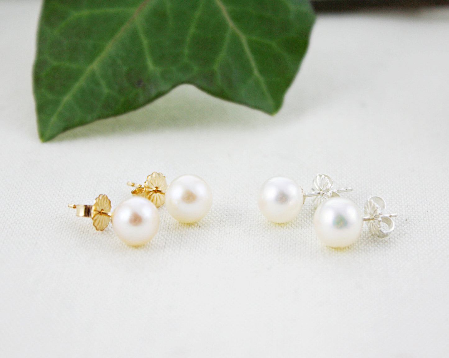 Classic Saltwater Pearl Studs