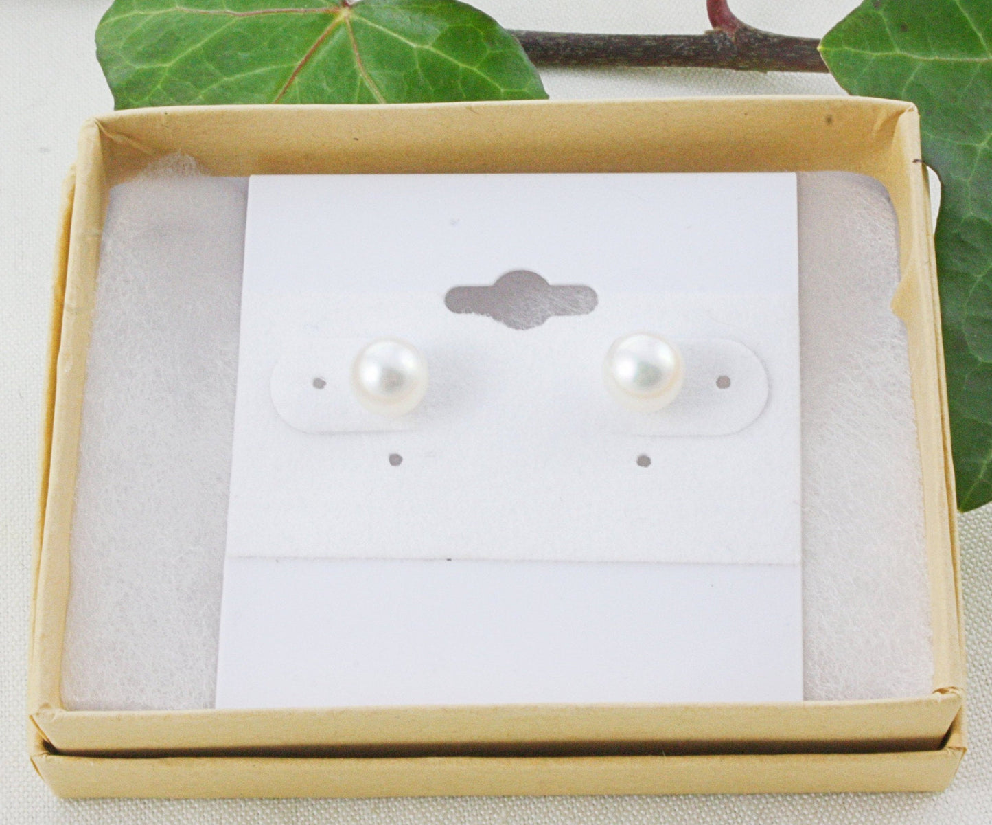 Classic Saltwater Pearl Studs