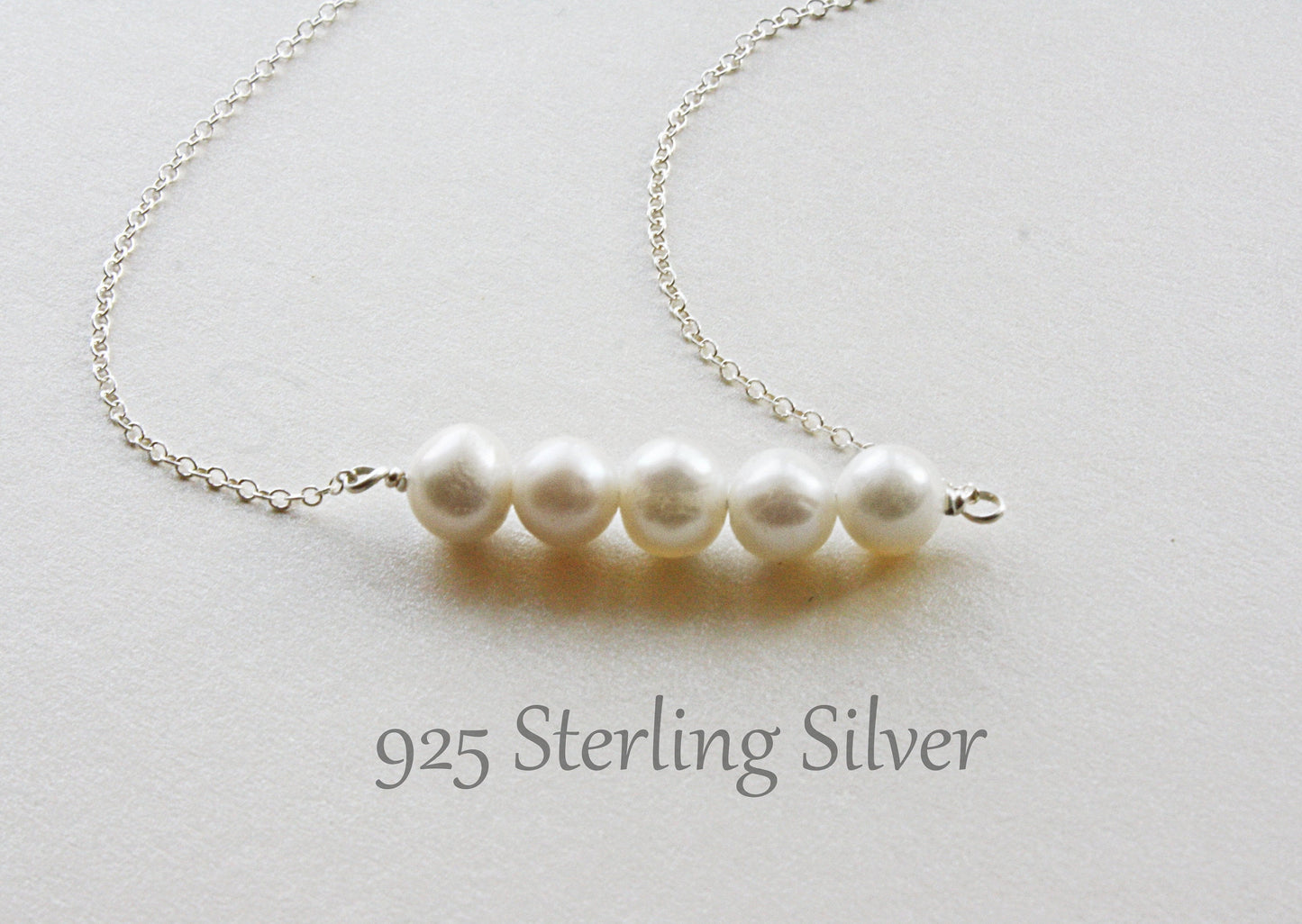 Pearl Bar Necklace