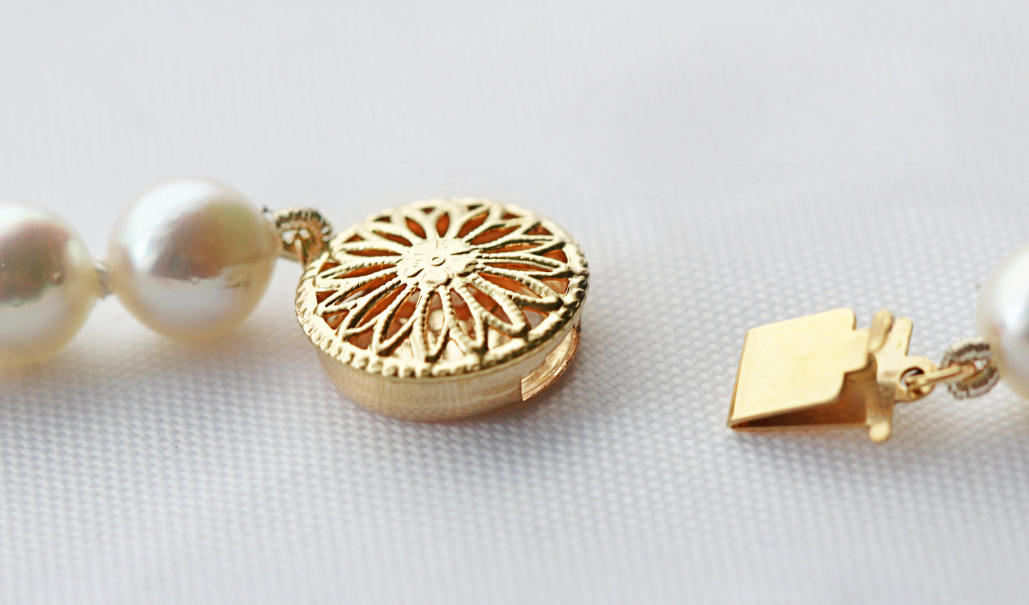 Rosé Akoya Classic Pearl Necklace | The Pearled Squirrel