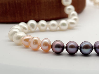 Ombre Pearl Necklace