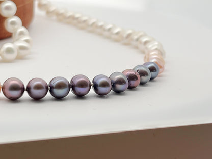 Ombre Pearl Necklace