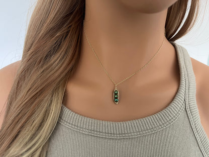 Three Peas in a Pod Friendship Necklace (Set of 3)
