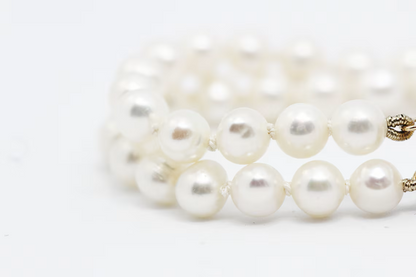 Two Strand Pearl Bracelet