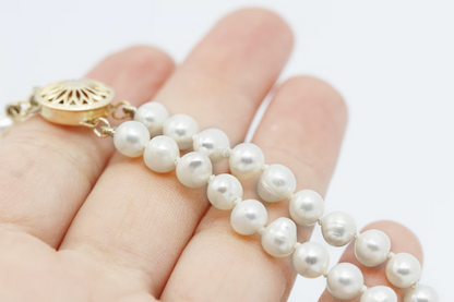 Two Strand Pearl Bracelet