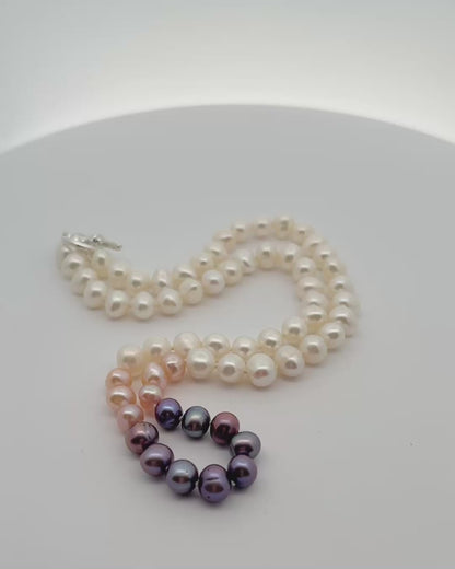 Ombre Pearl Necklace