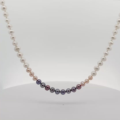 Ombre Pearl Necklace