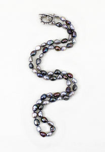 Opalesque Multicolor Pearl Necklace