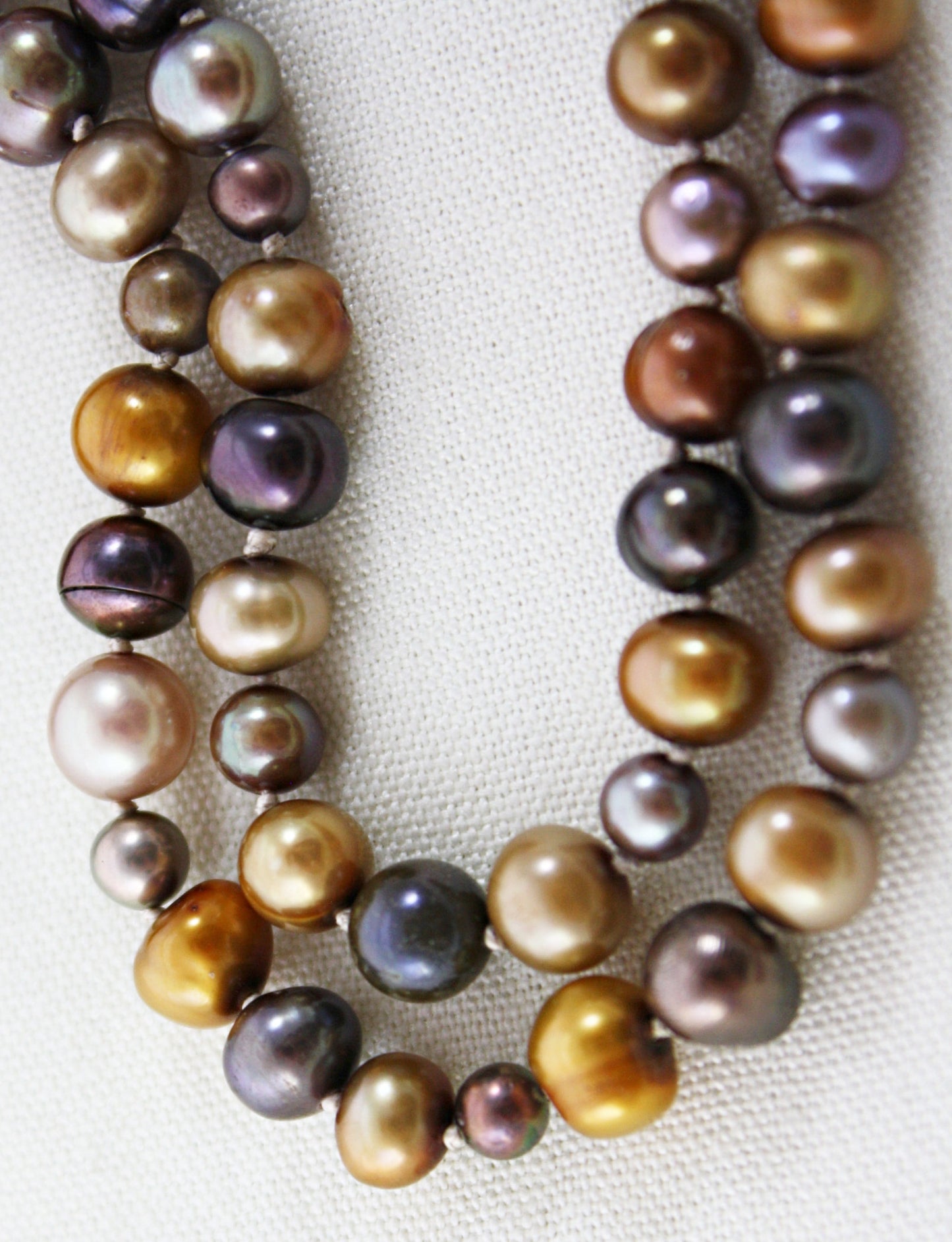 Boho Multicolor Pearl Necklace