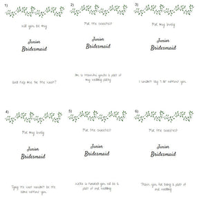 Junior Bridesmaid Proposal Gift, Junior Bridesmaid Necklace, Junior Bridesmaid Gift, Jr Bridesmaid Proposal, Wedding Party Gifts