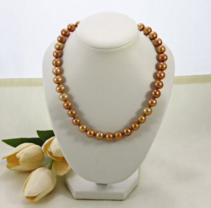 Marmalade Gold Pearl Necklace