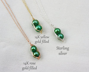 Niece and Aunt Necklace Set, Birthday Gift for Niece, Jewelry for Niece, Gift from Aunt